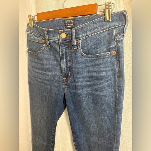 J. Crew Factory Mid Rise Skinny Jeans 27 Petite‎ GUC 0363 - Picture 2 of 10